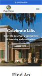 Mobile Screenshot of pagetheusfuneralhome.com
